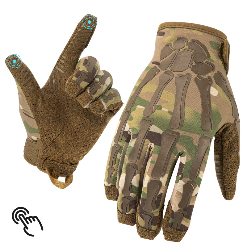 Outdoor Hunting Gloves - Taktik Eldivenler Dokunmatik Ekranlı Tam Parmak