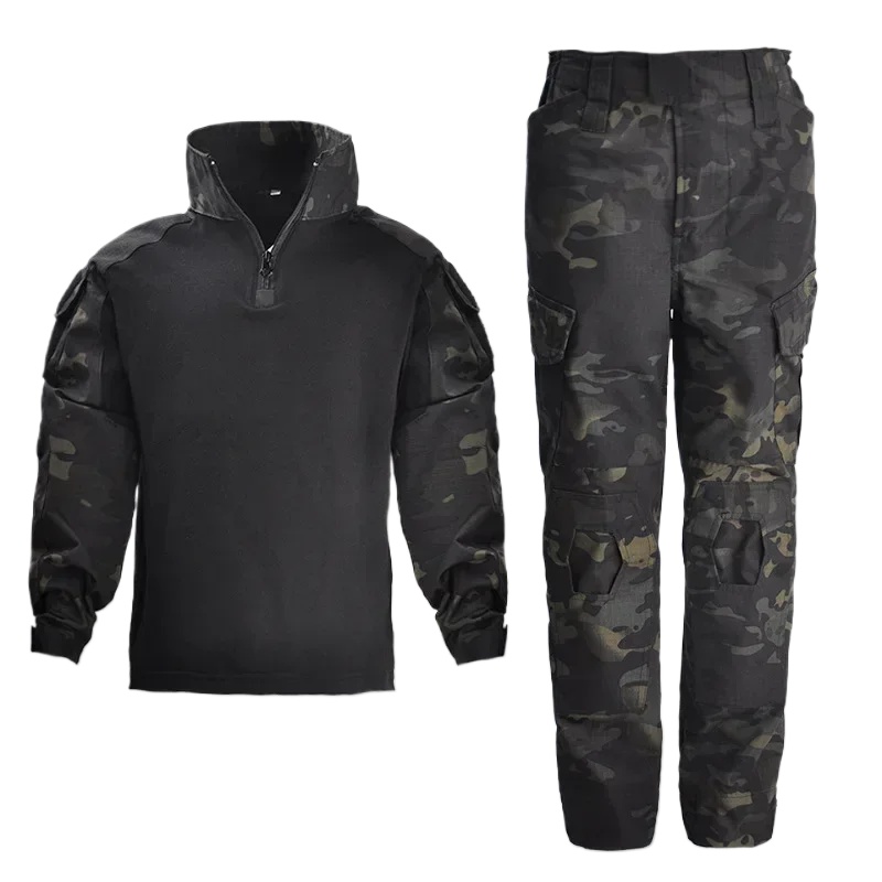 Camouflage Hunting Jacket - Çocuklar Taktik Üniforma avcılık giysisi Setleri