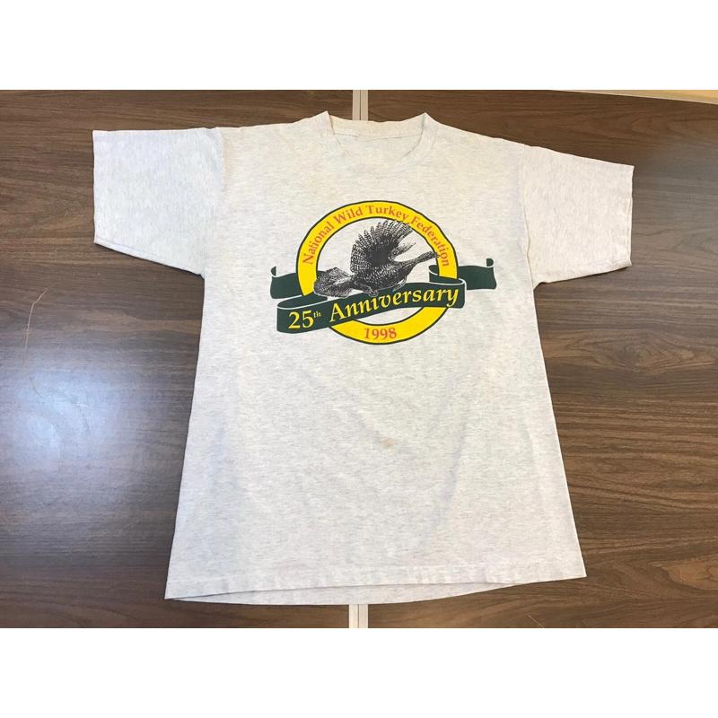 Wildman Hunting & Outdoor Robertson - Vintage 90S Wild Turkey Federasyonu Tişörtü