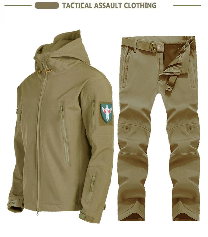 Yeni Yumuşak Kabuklu Taktik Ce - Camouflage Hunting Jacket incelemesi ve fiyatı