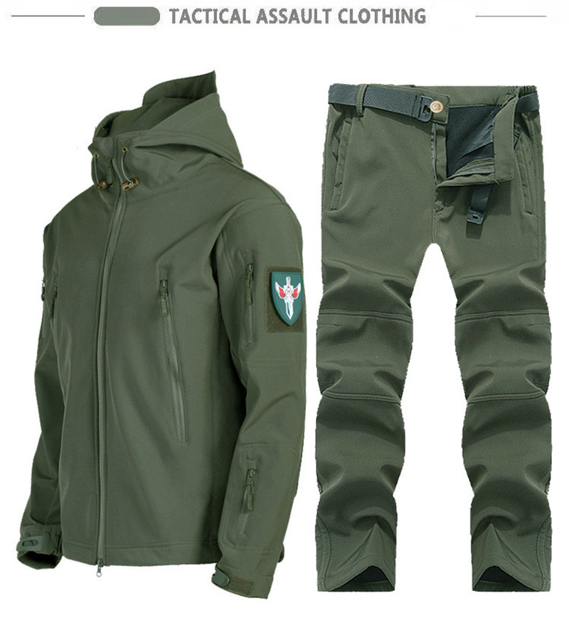 Yeni Yumuşak Kabuklu Taktik Ce - Camouflage Hunting Jacket incelemesi ve fiyatı