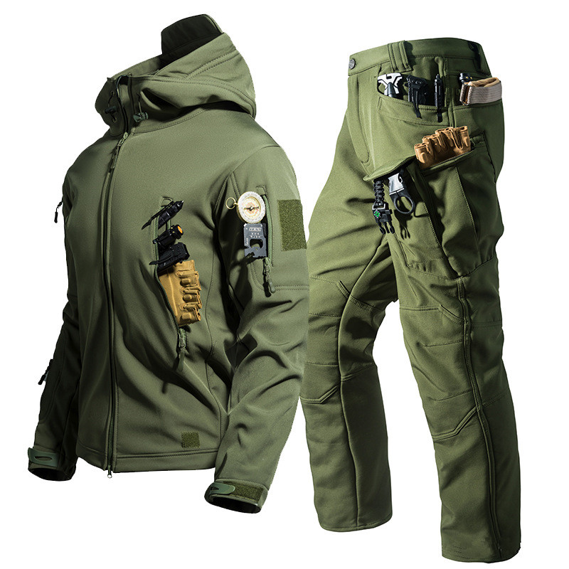 Yeni Yumuşak Kabuklu Taktik Ce - Camouflage Hunting Jacket incelemesi ve fiyatı