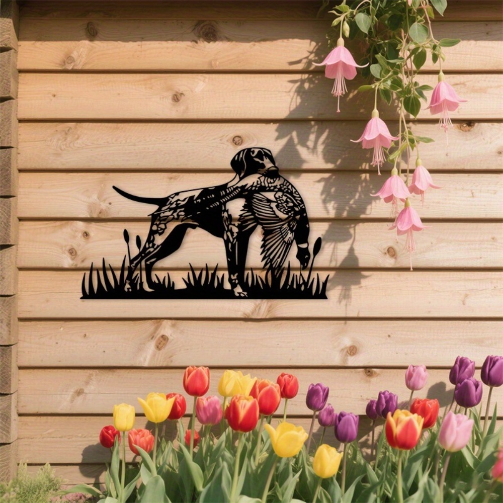 CIFBUY Metal Duvar Sanatı Av K - Outdoor Hunting Dogs incelemesi ve fiyatı
