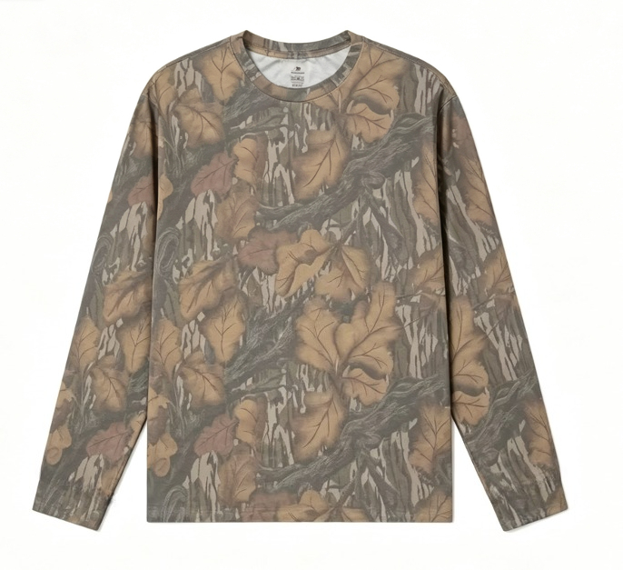 Kamuflaj Desenli Uzun Kollu Ti - Hunting & Outdoor Supplies incelemesi ve fiyatı