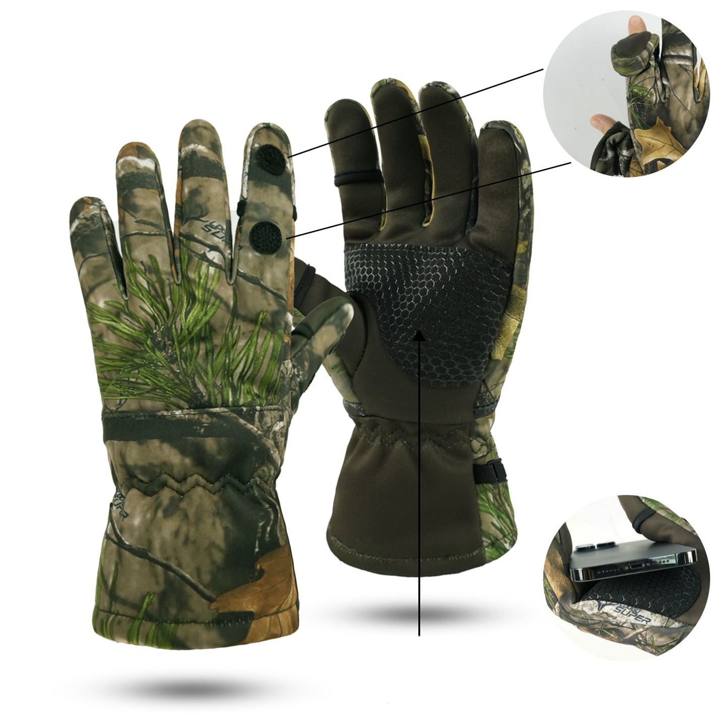 Açık Biyonik Avcılık Kamuflaj  - Outdoor Hunting Gloves incelemesi ve fiyatı
